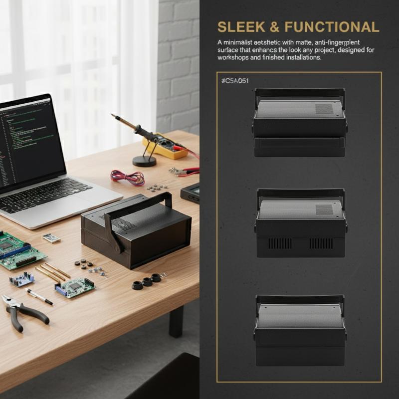 Diy Electronics Storage - Waterdichte kunststof elektronische behuizing 200x175x70mm voor