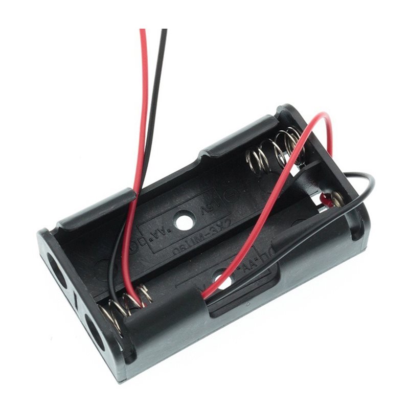 Diy Electronics Storage - AAAEL-100 Stuks 2AA Batterijhouder Doos Met