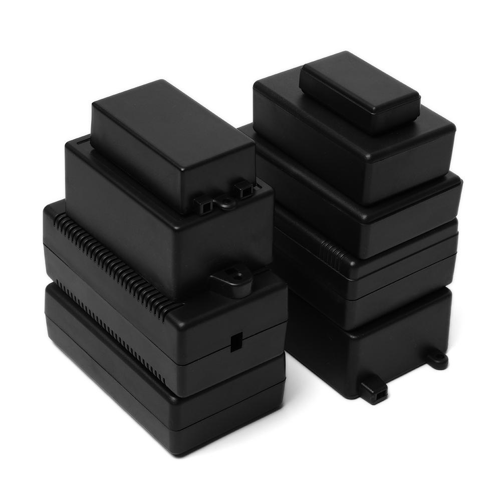 Diy Electronics Storage - 1Pc Zwart Plastic Waterdichte Diy Behuizing