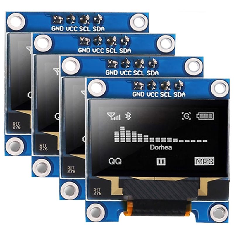 Oled Display Module - A37T-4 Stuks 0.96 Inch OLED Display