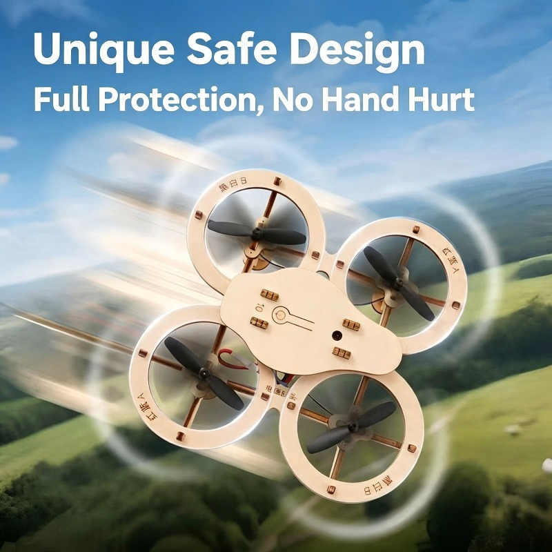 Houten Rc Quadcopters DIY Kit  - Diy From Old Electronics recensie en prijs