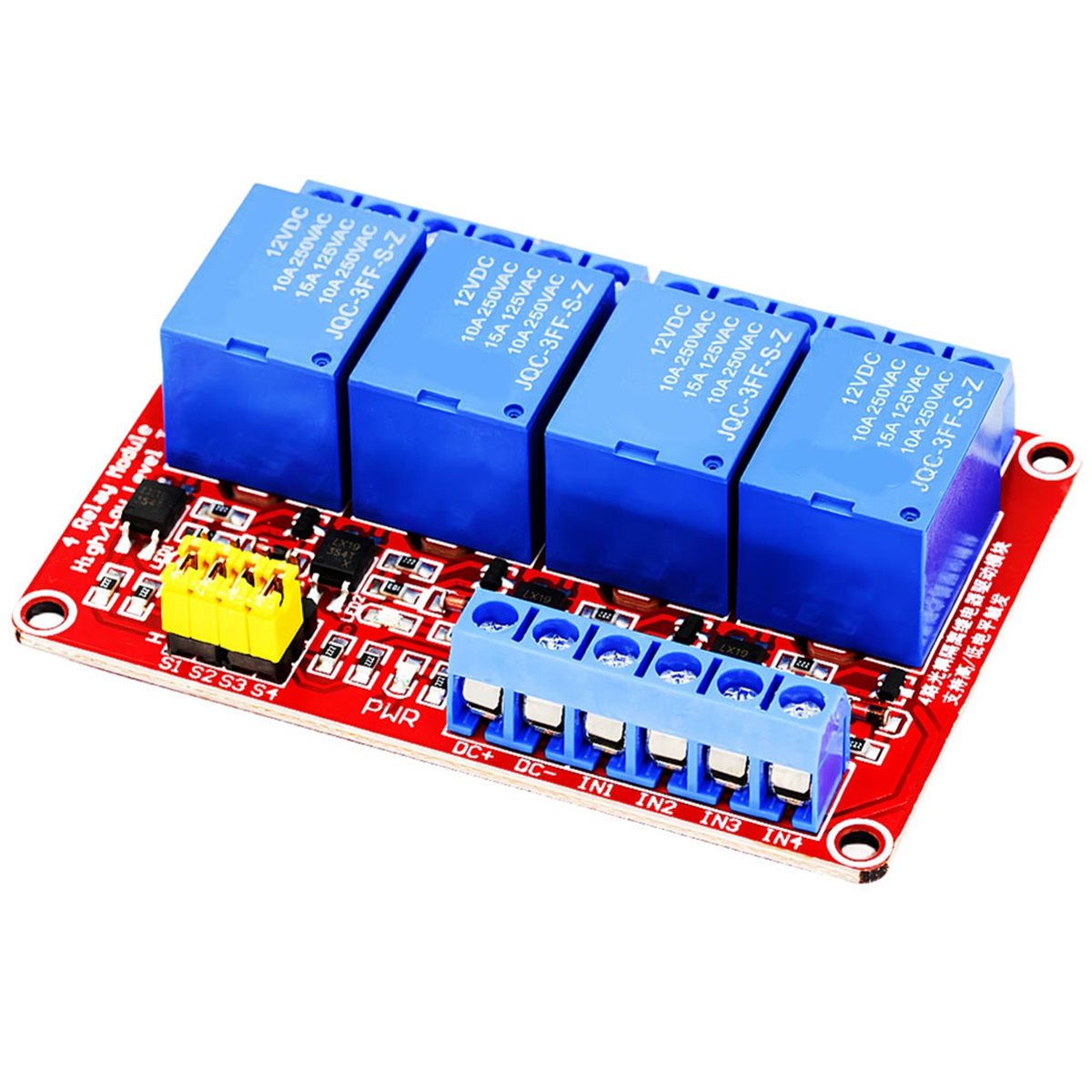 A49T 4-kanaals relaismodule 5V - Relay Module 5V recensie en prijs