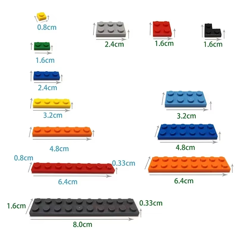 100 STKS MOC 2420 Plaat 2x2 Bo - Diy Electronics Ideas recensie en prijs