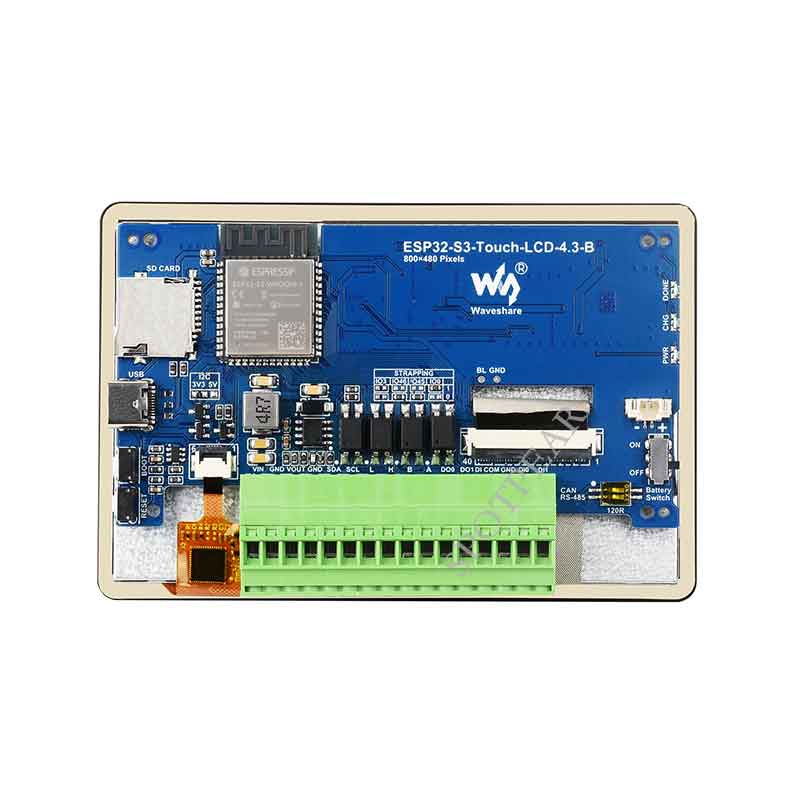 ESP32 S3 800x480 Captive Touch - I2C Lcd Display recensie en prijs