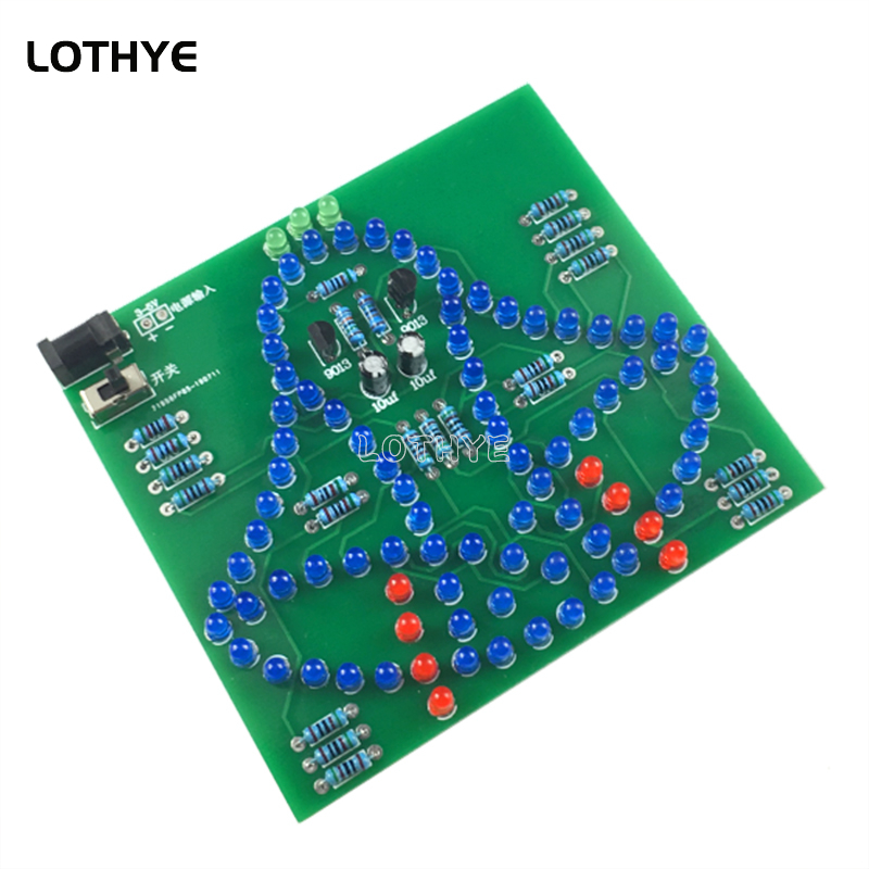 DC 3-5V LED-licht Swing Windgo - Diy Analog Electronics recensie en prijs