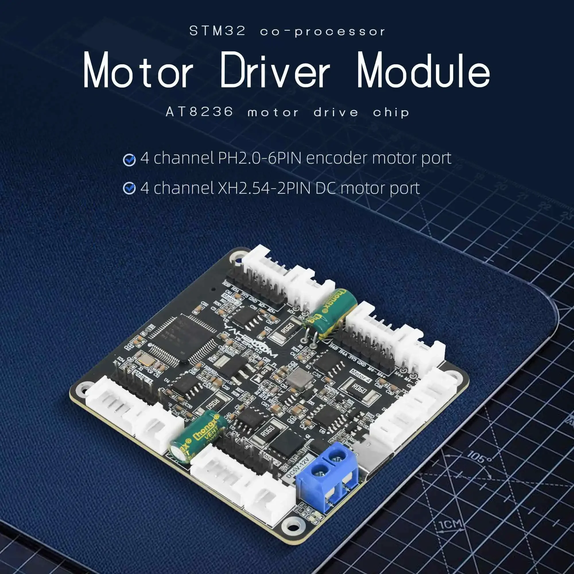 Yahboom 4-kanaals encoder moto - Diy With Electronics recensie en prijs