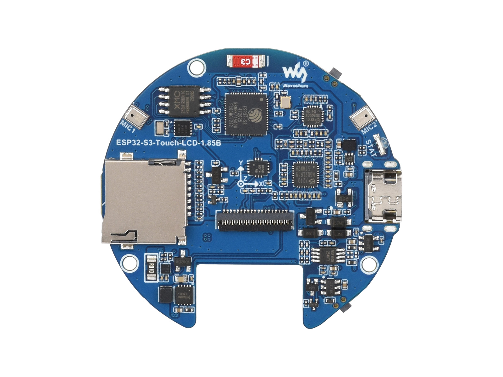 ESP32-S3 1,85 inch LCD capacit - Diy With Electronics recensie en prijs