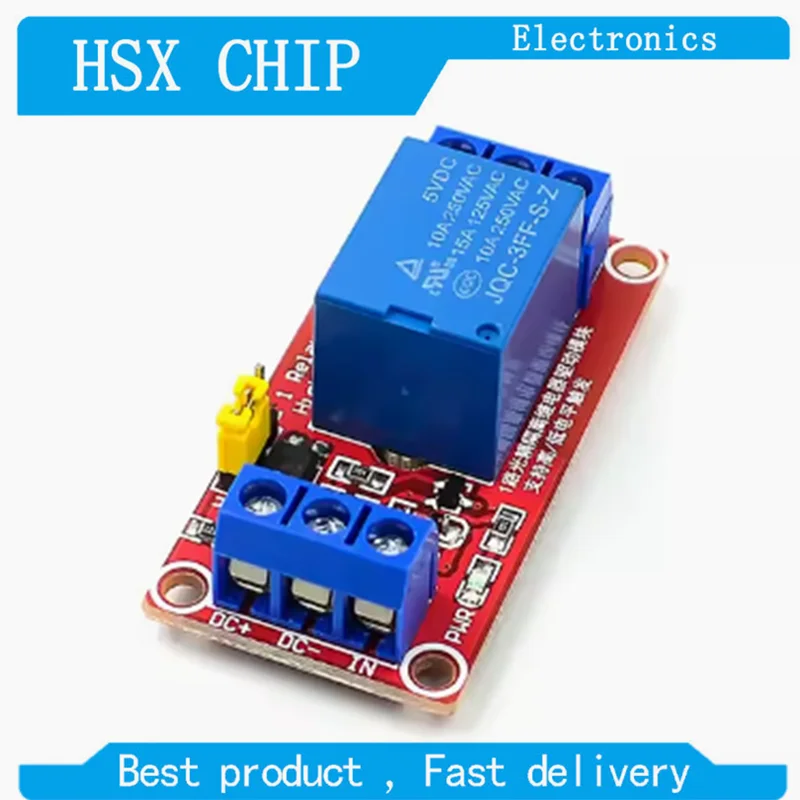 Eén 1-kanaals relaismodule DC  - Relay Module 5V recensie en prijs