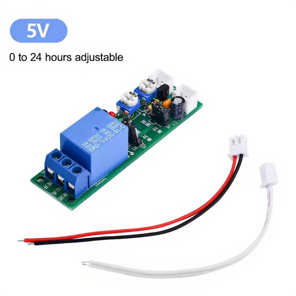DC-ingang Tijdvertraagingsrela - Relay Module 5V recensie en prijs