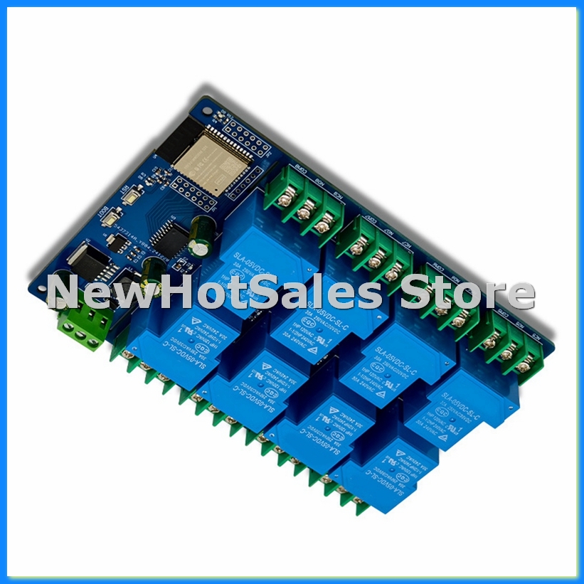 8-kanaals relaismodule 30A DC7 - Relay Module 5V recensie en prijs