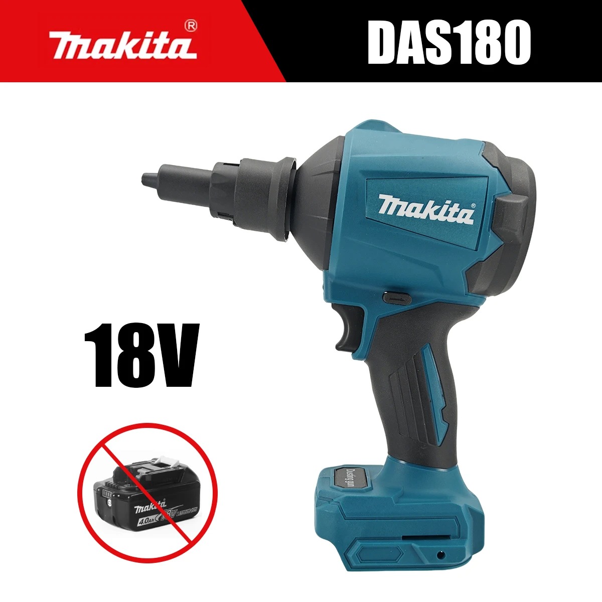 Makita DAS180 18V borstelloze  - Diy Electronics Cleaner recensie en prijs
