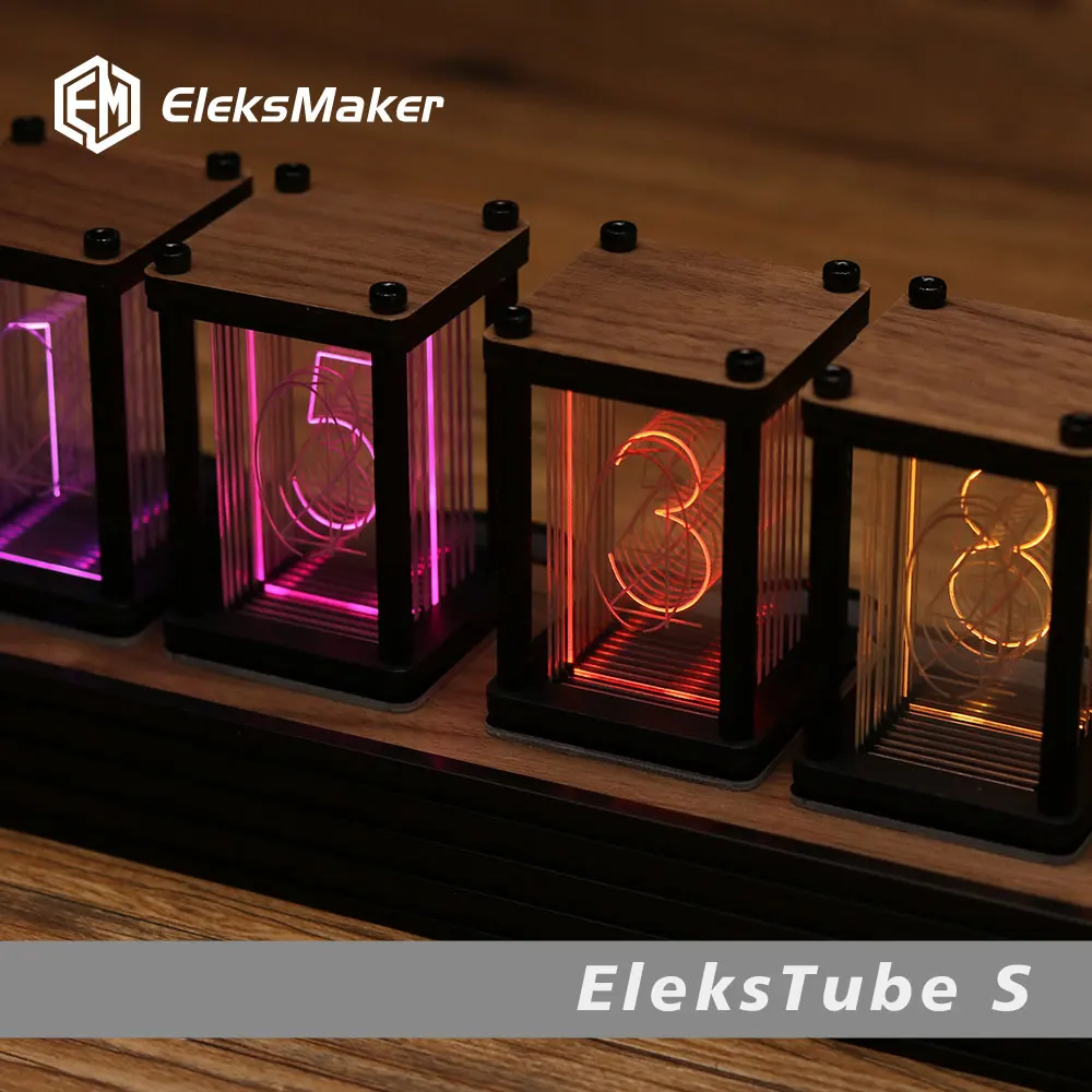 RGB Nixie Tube Clock DIY tafel - Diy Electronics Ideas recensie en prijs