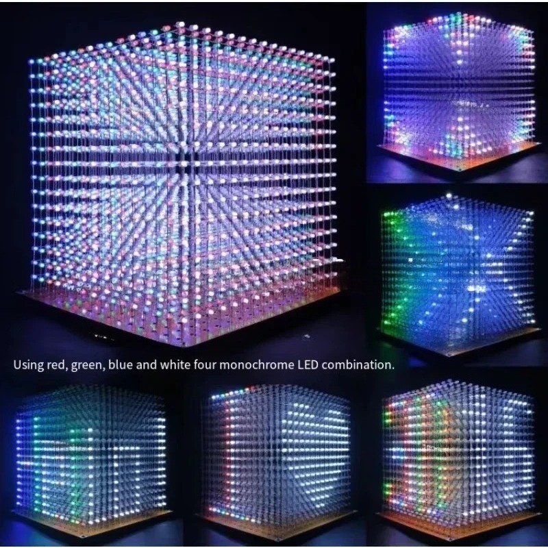 3 D16mini Light Cube Kit 16x16 - Diy With Electronics recensie en prijs