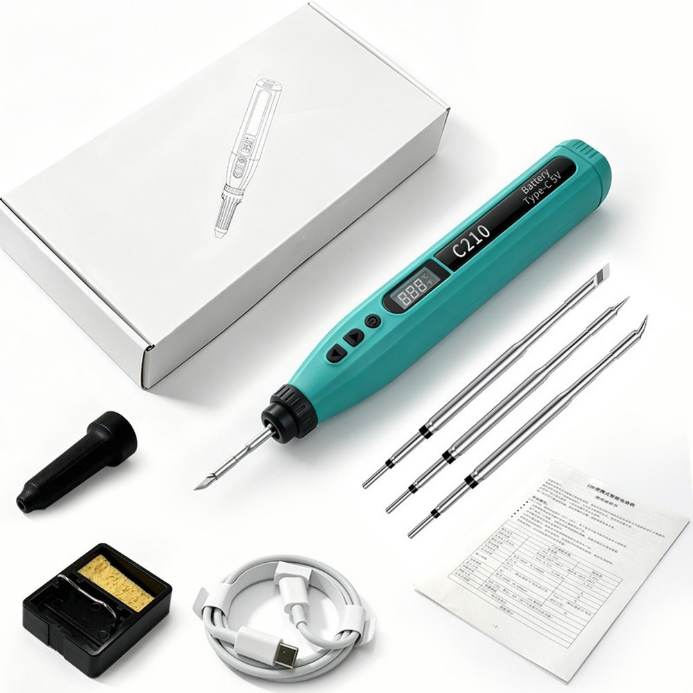 Slimme digitale USB-soldeerbou - Diy Electronics Storage recensie en prijs