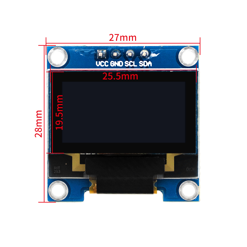 0,96 inch OLED SSD1306 I2C IIC - I2C Lcd Display recensie en prijs