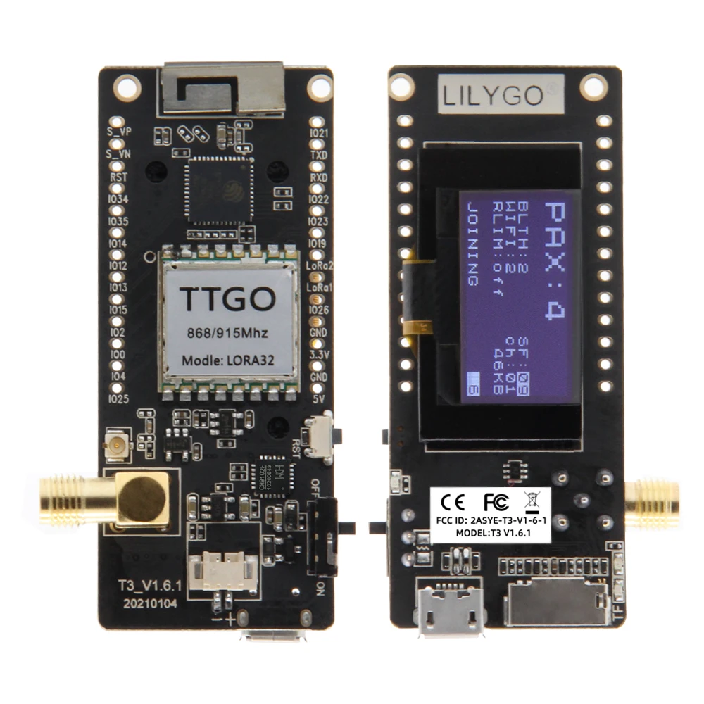 LILYGO ®   TTGO LoRa32 V2.1_1. - Oled Display Module recensie en prijs