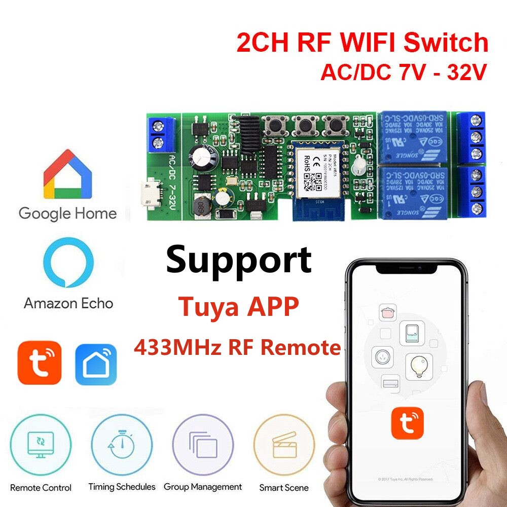 Alexa Smart Switch Tuya Smart  - Relay Module 5V recensie en prijs