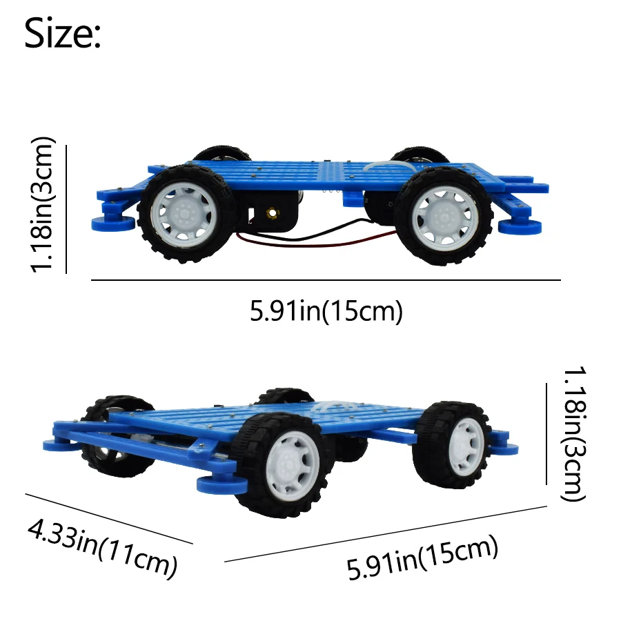 Elektronische kit 4WD speelgoe - Diy From Old Electronics recensie en prijs