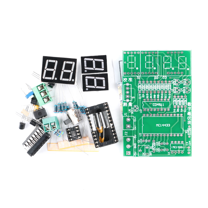 Digitale millivoltmeter DIY-ki - Diy Analog Electronics recensie en prijs