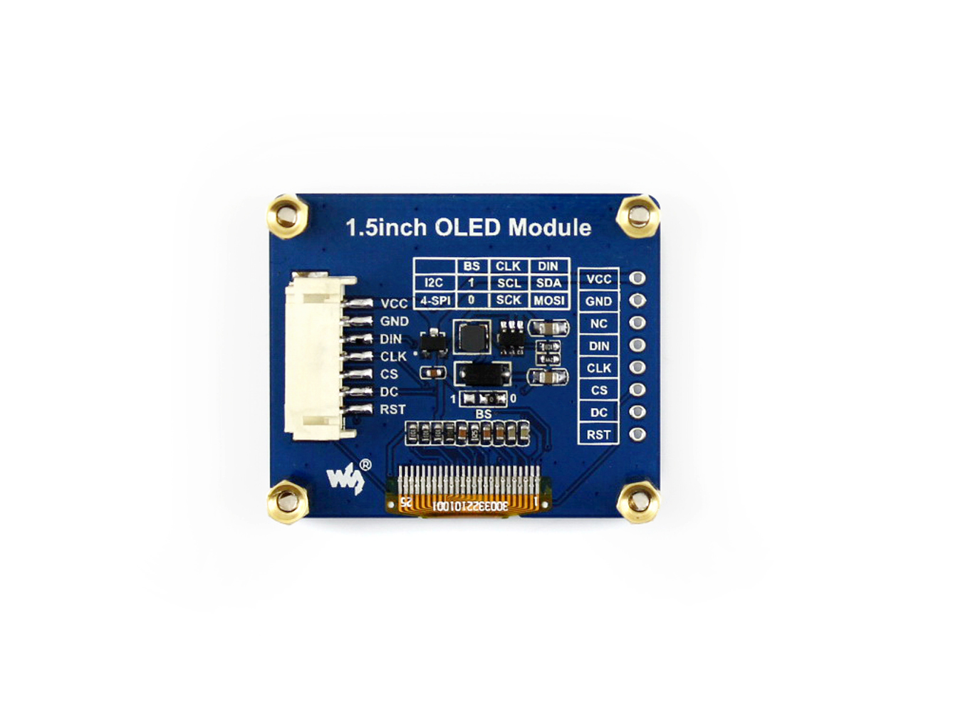 Waveshare 128 * 128 pixels Alg - Oled Display Module recensie en prijs