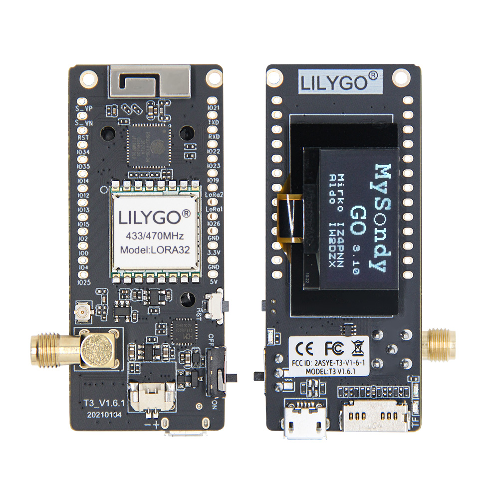 LILYGO ®   MySondy GO LoRa32 V - Oled Display Module recensie en prijs
