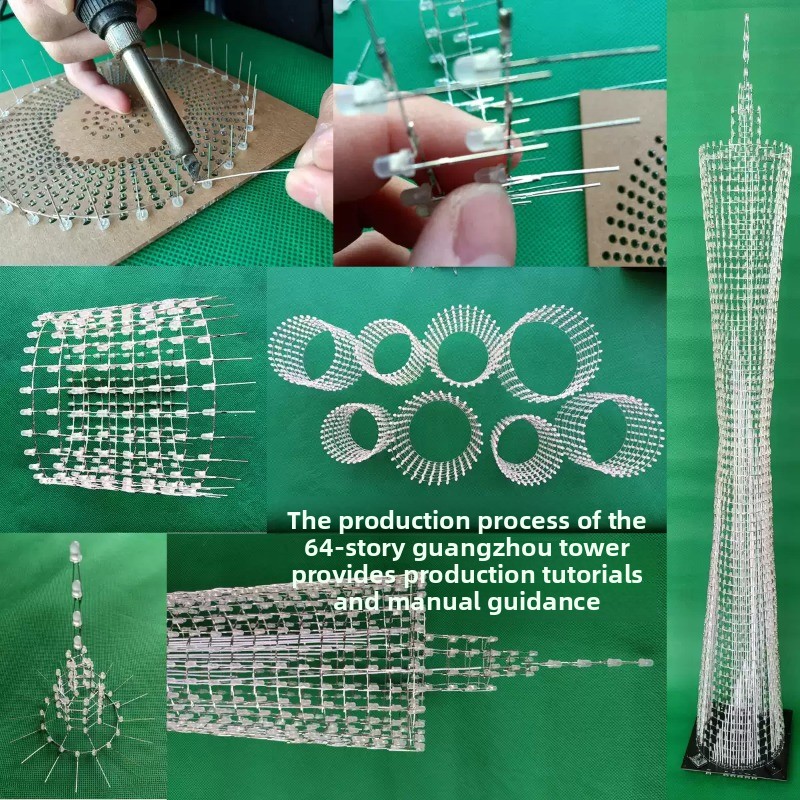 64-laags Canton Tower DIY elek - Diy Electronics Set recensie en prijs