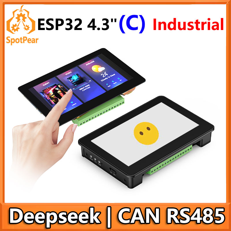 ESP32 S3 AI 4,3 inch (C) Indus - I2C Lcd Display recensie en prijs