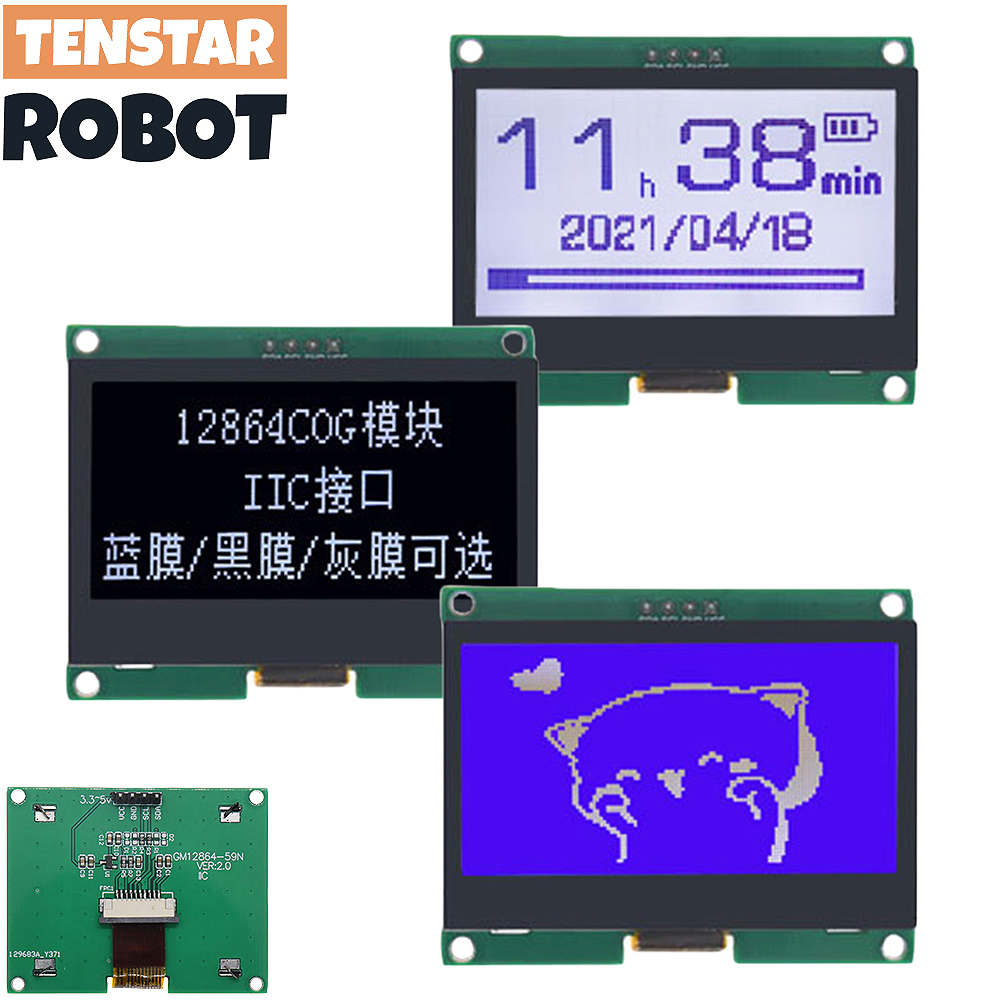 TENSTAR 12864-59N IIC 4P LCD M - I2C Lcd Display recensie en prijs